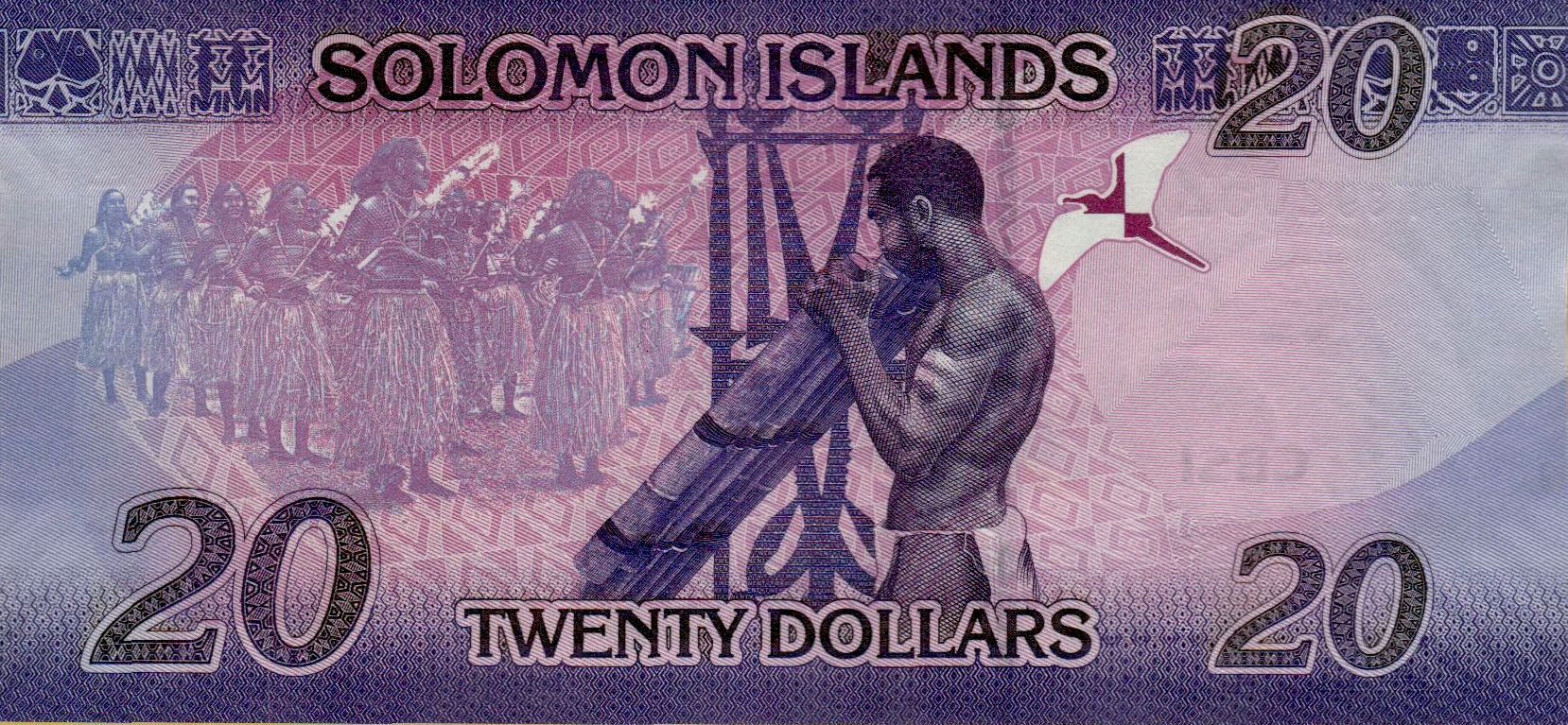 Solomon Islands 20 2017 UNC P-34